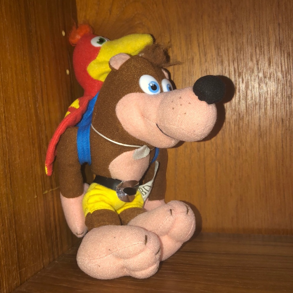 Extremely rare banjo and tooie BD&A plush
